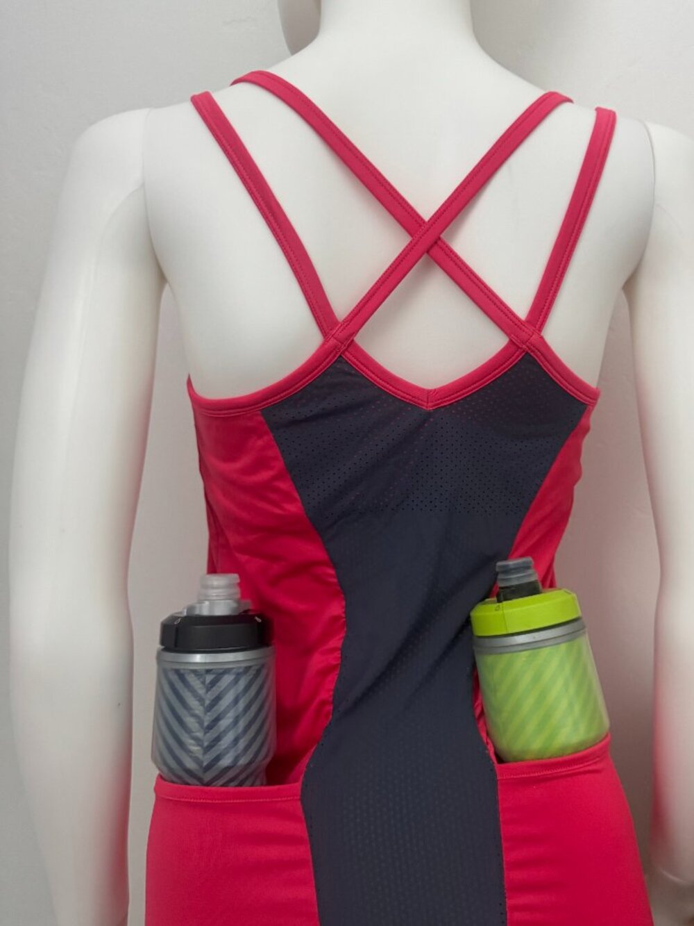 Great Summer Biking Top with double pockets for water bottles